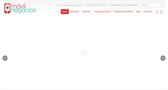 Desktop Screenshot of movilnegocios.com